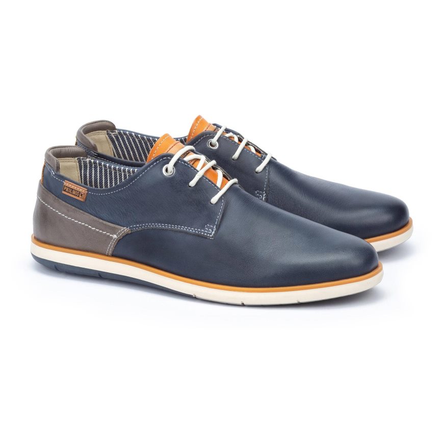 Men's Pikolinos JUCAR Casual Shoes Blue | NZ V23875A